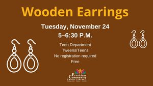 Wooden Earrings Wooden Earrings